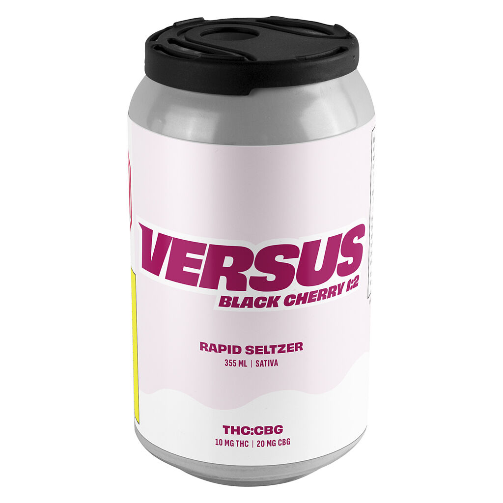 Source photograph: BLACK CHERRY RAPID SELTZER –
