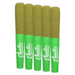 BABY JEETER STRAWBERRY SOUR DIESEL INFUSED PRE-ROLL - 5x0.5g