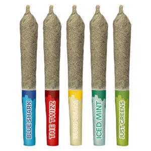FIVE OF DIAMONDS LIQUID DIAMOND DOUBLE INFUSED PRE ROLL 5x05g