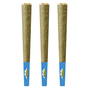 HIGH POTENCY 50+ DIAMOND INFUSED MACCHIATO GOLD PRE ROLLS 3x05g