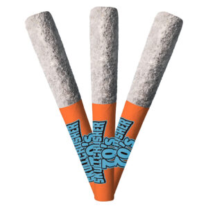 ICED ORANGE - QUAD DIAMOND INFUSED PRE-ROLL - 3x0.45g